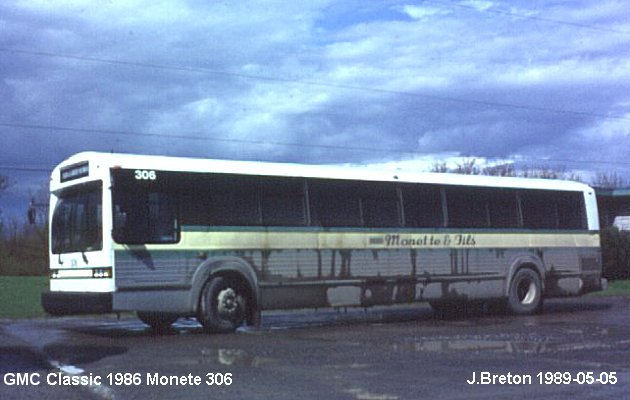 BUS/AUTOBUS: GMC Classic 1986 Monette