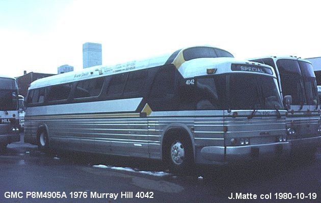 BUS/AUTOBUS: GMC P8M4905A 1976 Murray-Hill