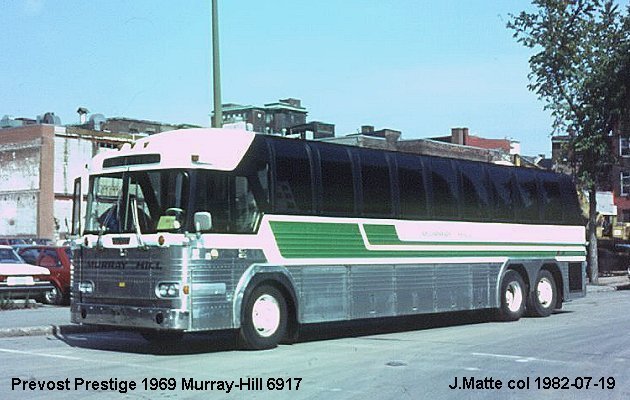 BUS/AUTOBUS: Prevost Prestige 1969 Murray Hill