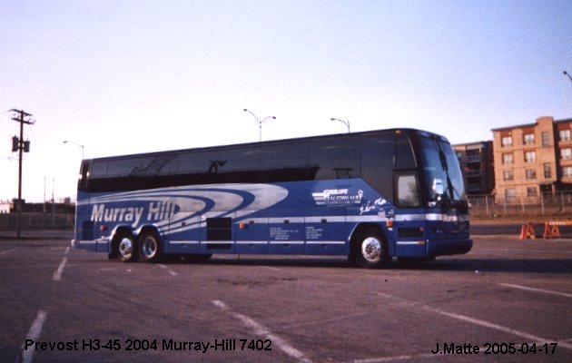 BUS/AUTOBUS: Prevost H3-45 2004 Murray Hill