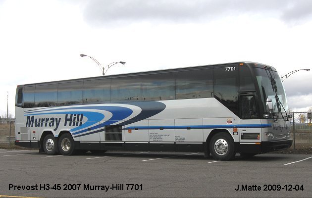 BUS/AUTOBUS: Prevost H3-45 2007 Murray Hill