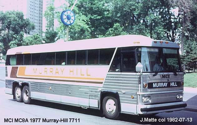 BUS/AUTOBUS: MCI MC 8 A 1977 Murray Hill