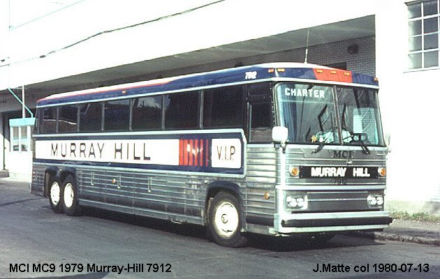BUS/AUTOBUS: MCI MC 9 1979 Murray Hill