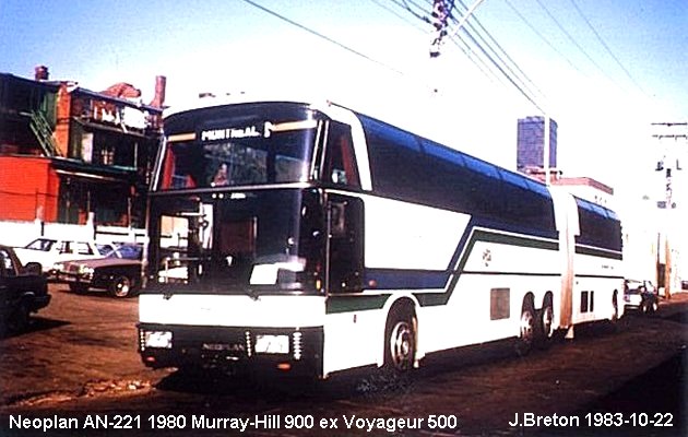 BUS/AUTOBUS: Neoplan AN 221 1978 Murray Hill