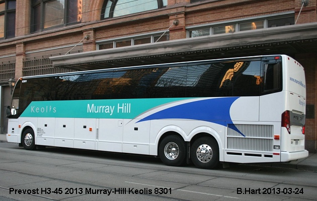BUS/AUTOBUS: Prevost H3-45 2013 Keolis Murray-Hill
