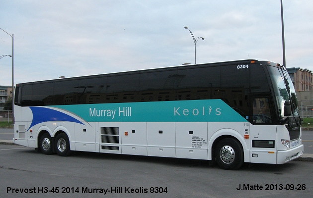 BUS/AUTOBUS: Prevost H3-45 2014 Murray Hill