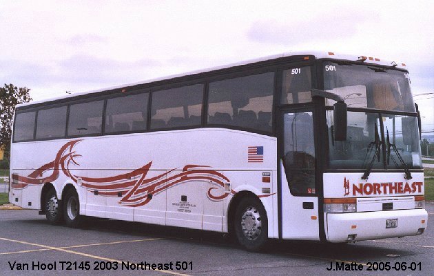 BUS/AUTOBUS: Van Hool T 2145 2003 Northeast