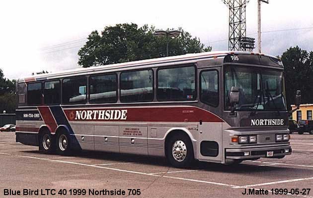 BUS/AUTOBUS: Blue Bird LTC 40 1999 Northside