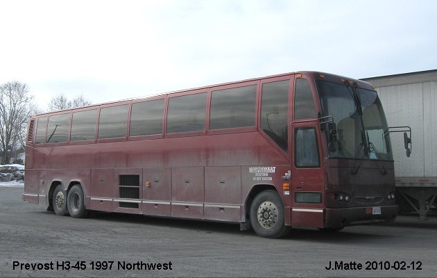 BUS/AUTOBUS: Prevost H3-45 1997 Northwest