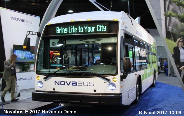 BUS/AUTOBUS: Novabus LFS E 2017 Novabus