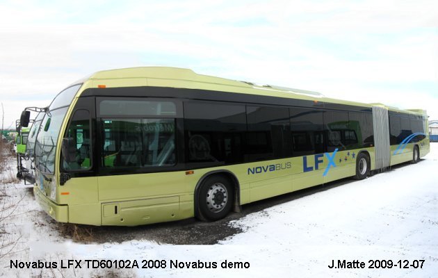 BUS/AUTOBUS: Novabus LFX 2008 Novabus
