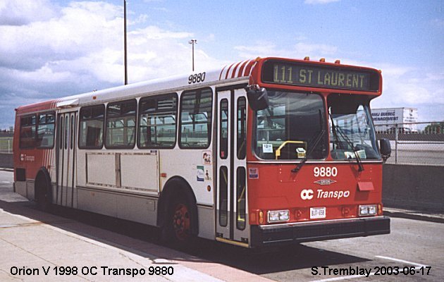 BUS/AUTOBUS: New Flyer D40 1998 OC Transpo
