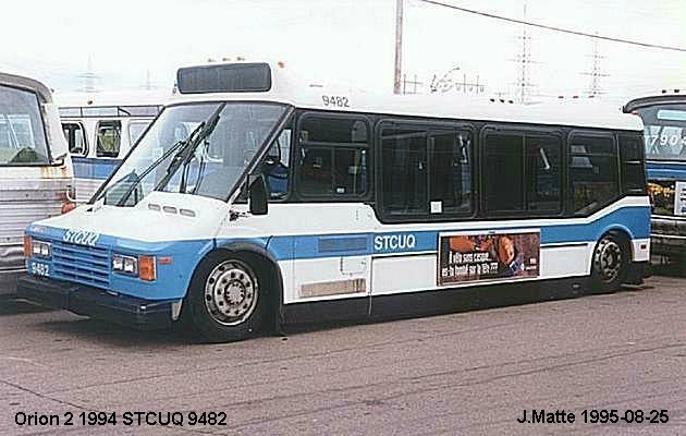 BUS/AUTOBUS: Orion II 1994 STCUQ