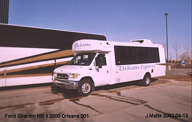 BUS/AUTOBUS: Girardin MB 2000 Orleans