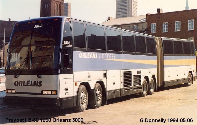 BUS/AUTOBUS: Prevost H5-60 1988 Orleans