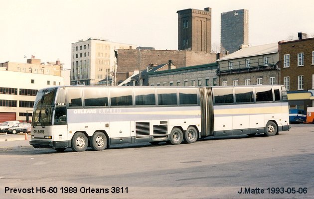 BUS/AUTOBUS: Prevost H5-60 1988 Orleans