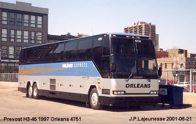 BUS/AUTOBUS: Prevost H3-45 1997 Orleans