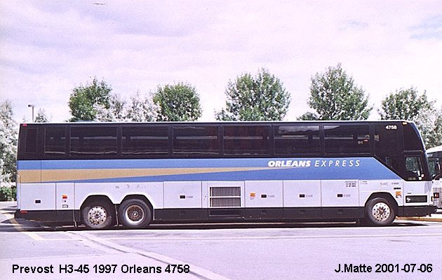BUS/AUTOBUS: Prevost H3-45 1997 Orleans