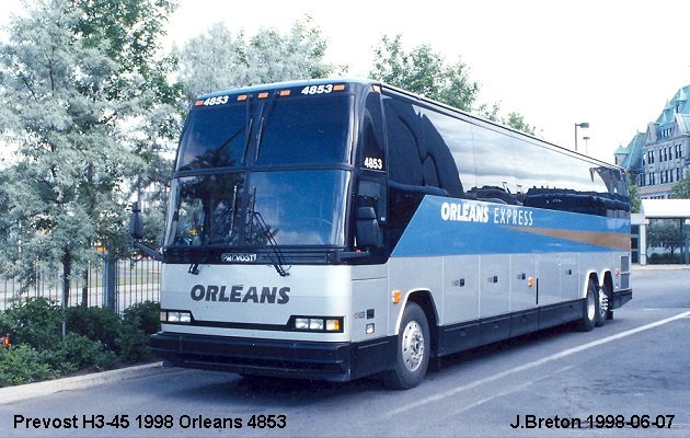 BUS/AUTOBUS: Prevost H3-45 1998 Orleans