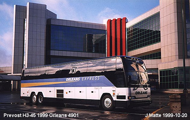 BUS/AUTOBUS: Prevost H3-45 1999 Orleans