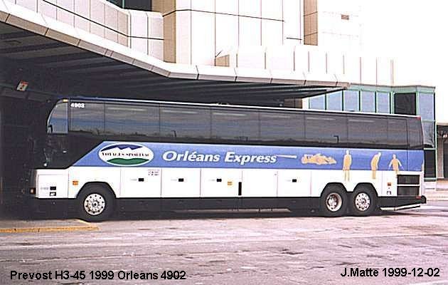 BUS/AUTOBUS: Prevost H3-45 1999 Orleans