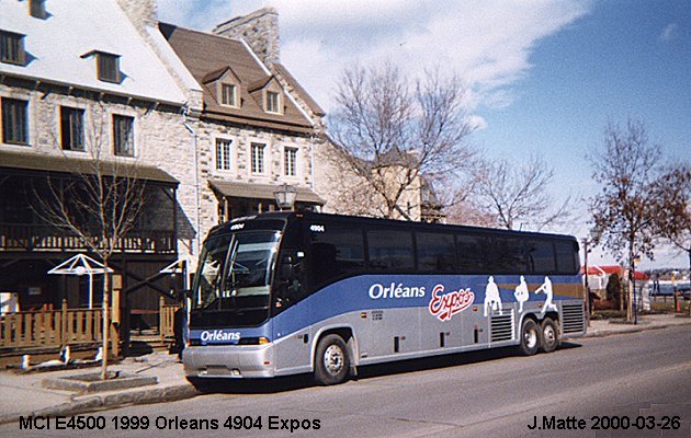 BUS/AUTOBUS: Prevost E4500 1999 Orleans