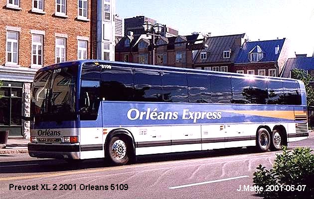 BUS/AUTOBUS: Prevost XL-2 2001 Orleans