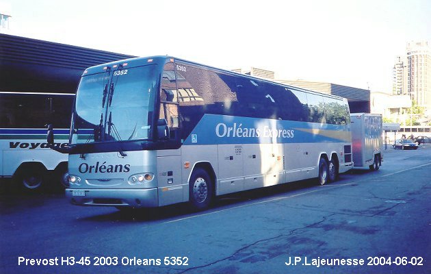 BUS/AUTOBUS: Prevost H3-45 2003 Orleans