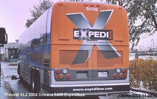 BUS/AUTOBUS: Prevost XL-2 2004 Orleans
