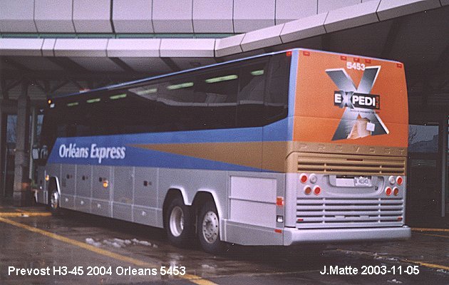BUS/AUTOBUS: Prevost H3-45 2004 Orleans