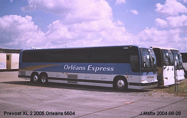 BUS/AUTOBUS: Prevost XL-2 2005 Orleans
