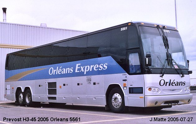BUS/AUTOBUS: Prevost H3-45 2005 Orleans