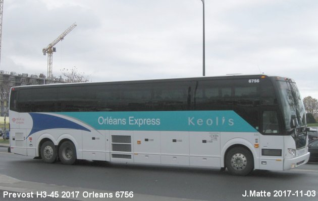 BUS/AUTOBUS: Prevost H3-45 2017 Orleans