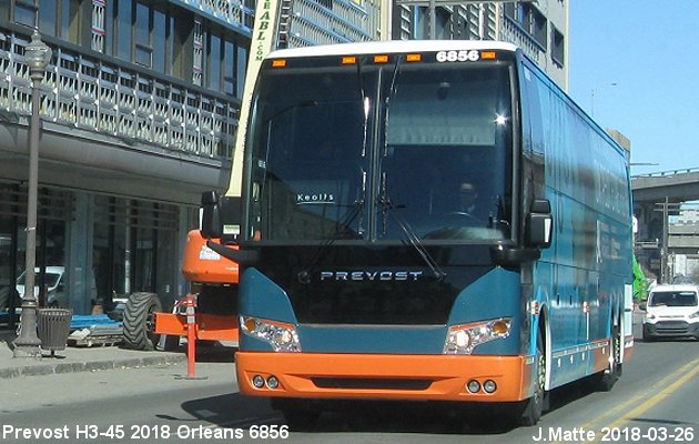 BUS/AUTOBUS: Prevost H3-45 2018 Orleans