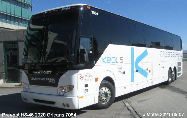 BUS/AUTOBUS: Prevost H3-45 2020 Orleans