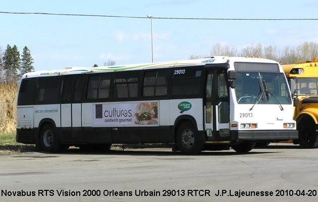 BUS/AUTOBUS: Novabus RTS Vision 2000 Orleans Urbain
