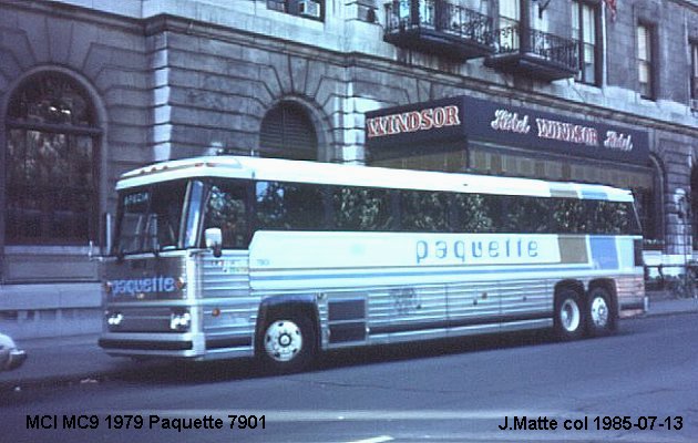 BUS/AUTOBUS: MCI MC 9 1979 Paquette