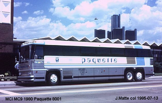 BUS/AUTOBUS: MCI MC 9 1980 Paquette