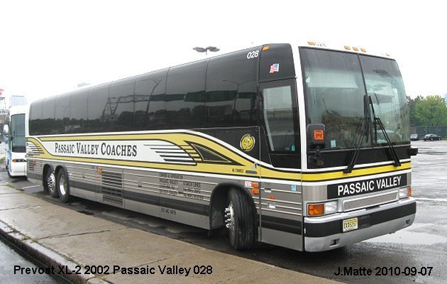 BUS/AUTOBUS: Prevost XL-2 2002 Passaic Valley