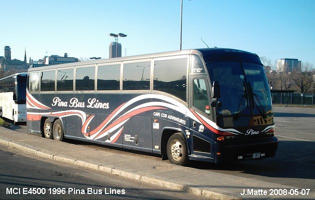 BUS/AUTOBUS: MCI E4500 1995 Pina Bus Lines