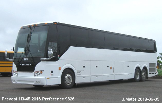 BUS/AUTOBUS: Prevost H3-45 2015 Preference
