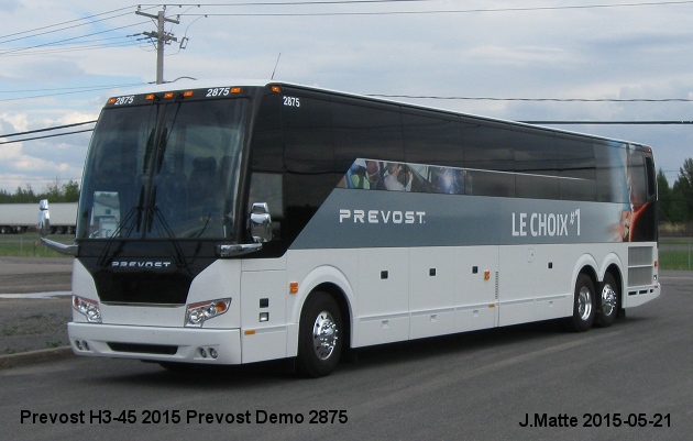 BUS/AUTOBUS: Prevost H3-45 2015 Prevost