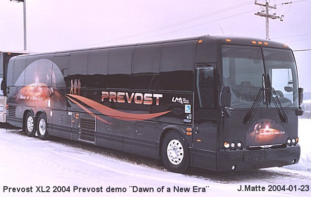BUS/AUTOBUS: Prevost XL2 2004 Prevost