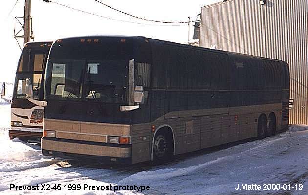 BUS/AUTOBUS: Prevost XL-2 1999 Prevost