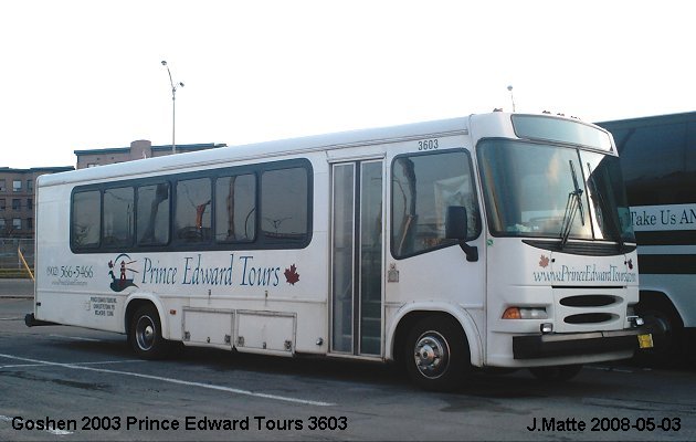 BUS/AUTOBUS: Goshen Limo 2003 Prince Edward Tours