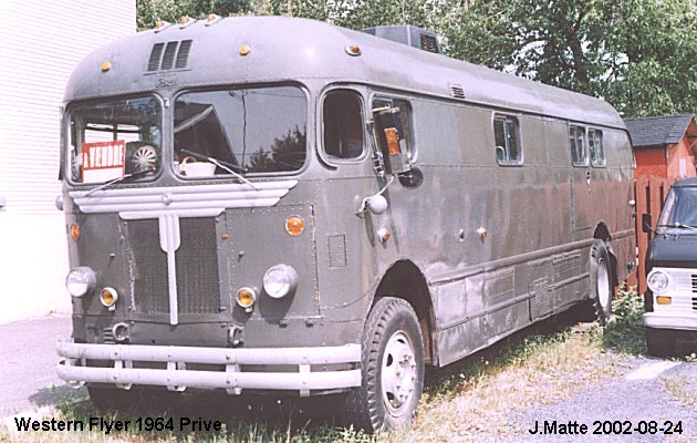 BUS/AUTOBUS: Western Flyer Coach 1964 Prive