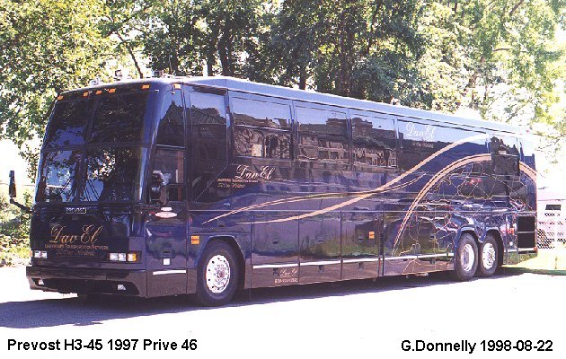 BUS/AUTOBUS: Prevost H3-45 1998 Prive