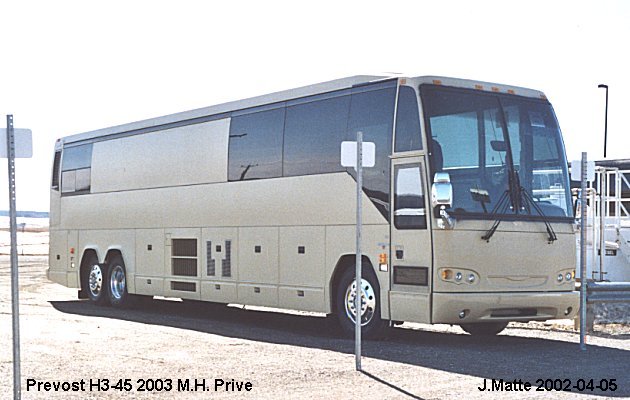 BUS/AUTOBUS: Prevost H3-45 2002 Prive