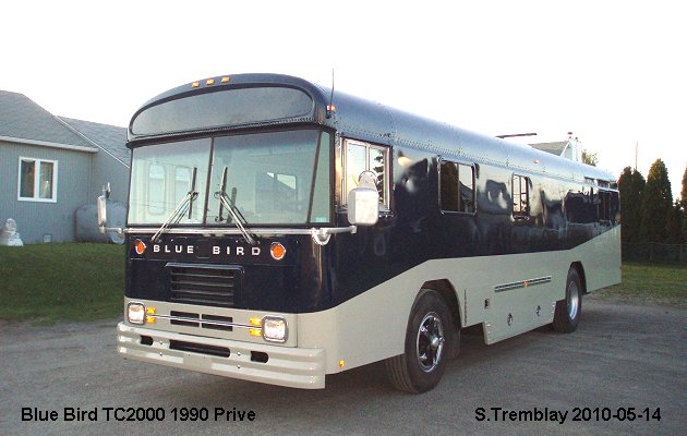 BUS/AUTOBUS: Blue Bird TC2000 1990 Prive