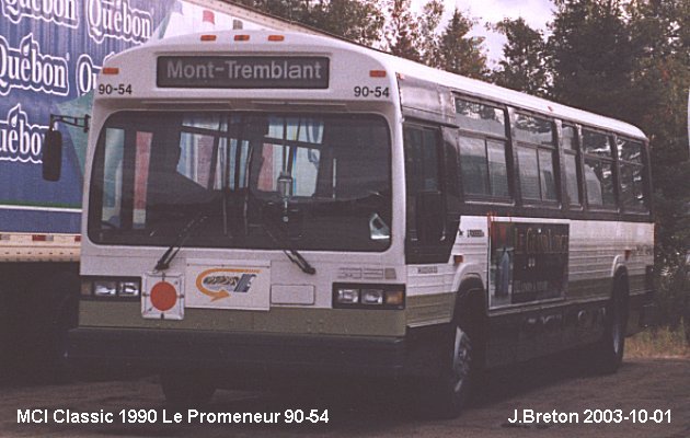 BUS/AUTOBUS: MCI Classic 1990 Promeneur